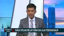 Video Amatir Sungai Cipelang Meluap, Rendam Rumah dan Jalan Nasional di Kabupaten Sumedang