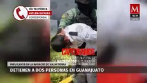 Capturan a 2 autores materiales de la masacre en Salvatierra en Guanajuato