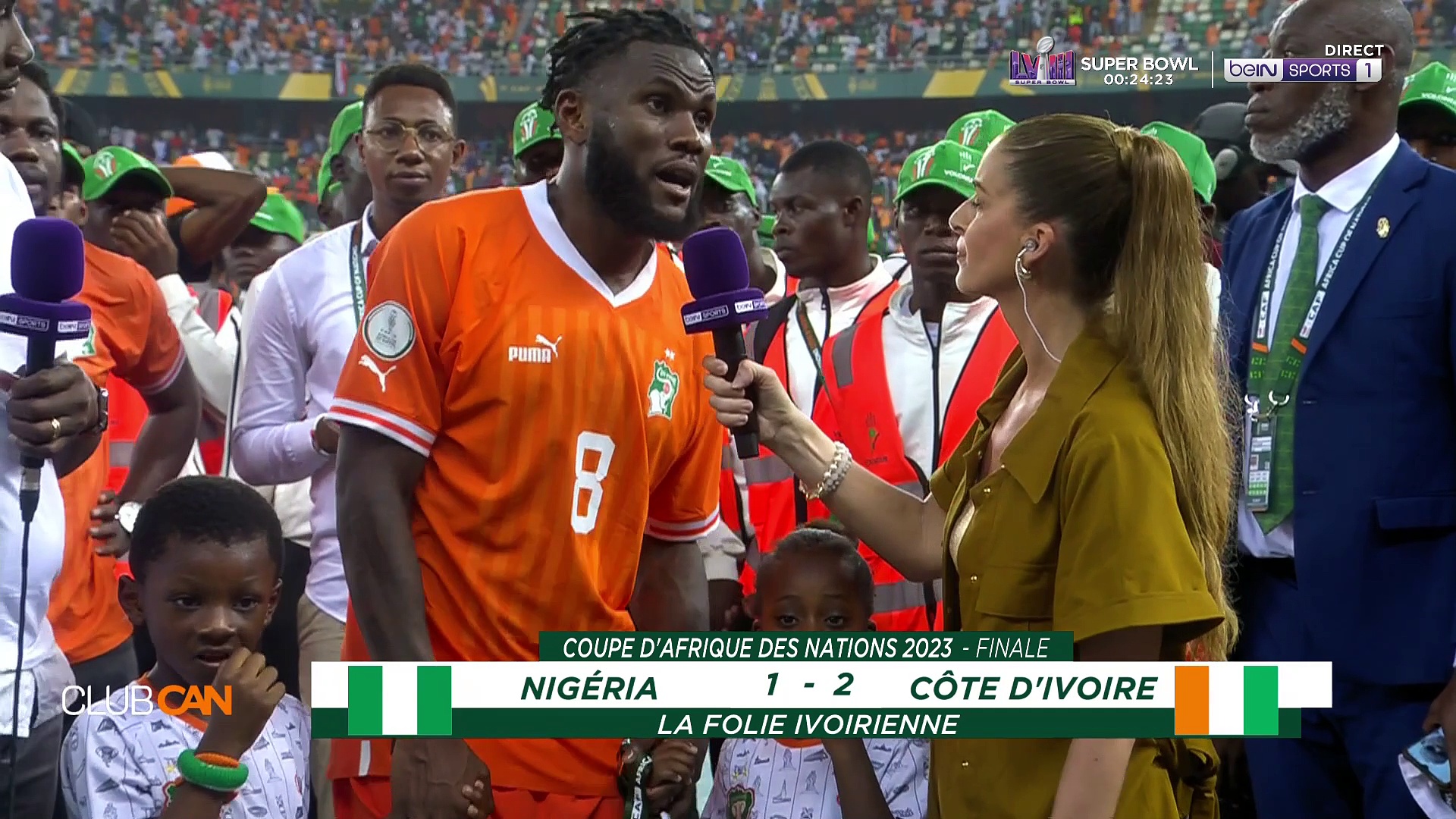 Franck Kessié : "On n'avait plus rien à perdre, on avait tout à gagner [...] Vive la Côte d'Ivoire"