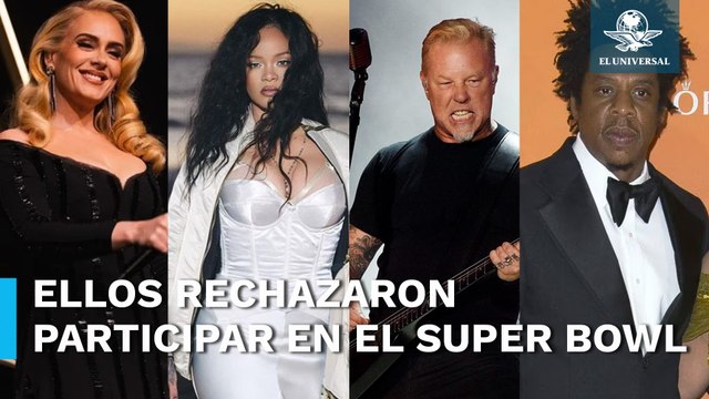 Estos son algunos artistas que han dicho no al Super Bowl