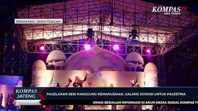 Pagelaran Seni Panggung Kemanusian, Galang Donasi untuk Palestina