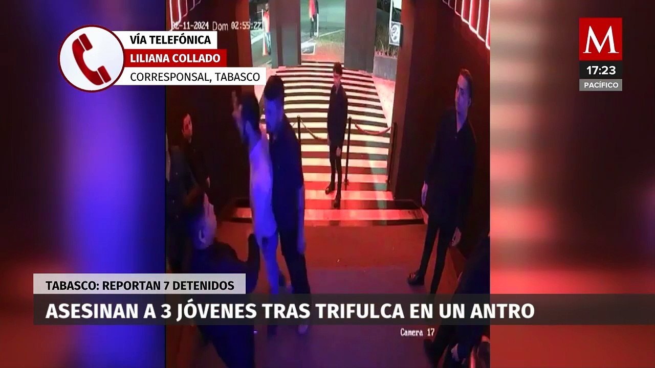 Asesinan a tiros a 3 jóvenes tras una riña en un antro de Villahermosa, Tabasco