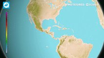 Flujo del aire a 300 mb. Vaguada y corriente en chorro cambiarán el tiempo esta semana en México