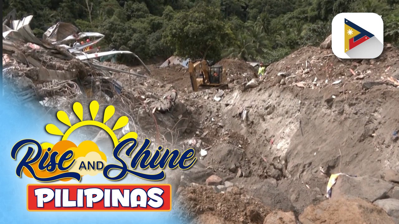 Search, rescue, and retrieval operation sa Maco, Davao de Oro, nagpapatuloy