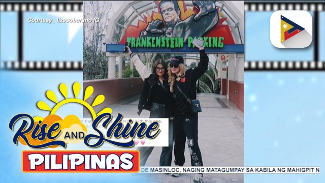 TALK BIZ | Liza Soberano, ibinahagi ang theme park date nila ng 'Lisa Frankenstein' co-star na si Kathryn Newton