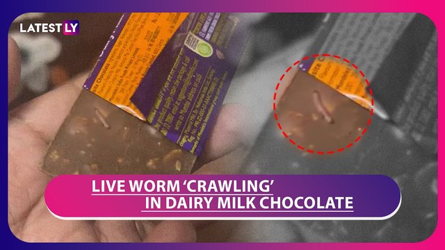 Hyderabad: Man Finds Live Worm ‘Crawling’ In Dairy Milk Chocolate, Cadbury Responds