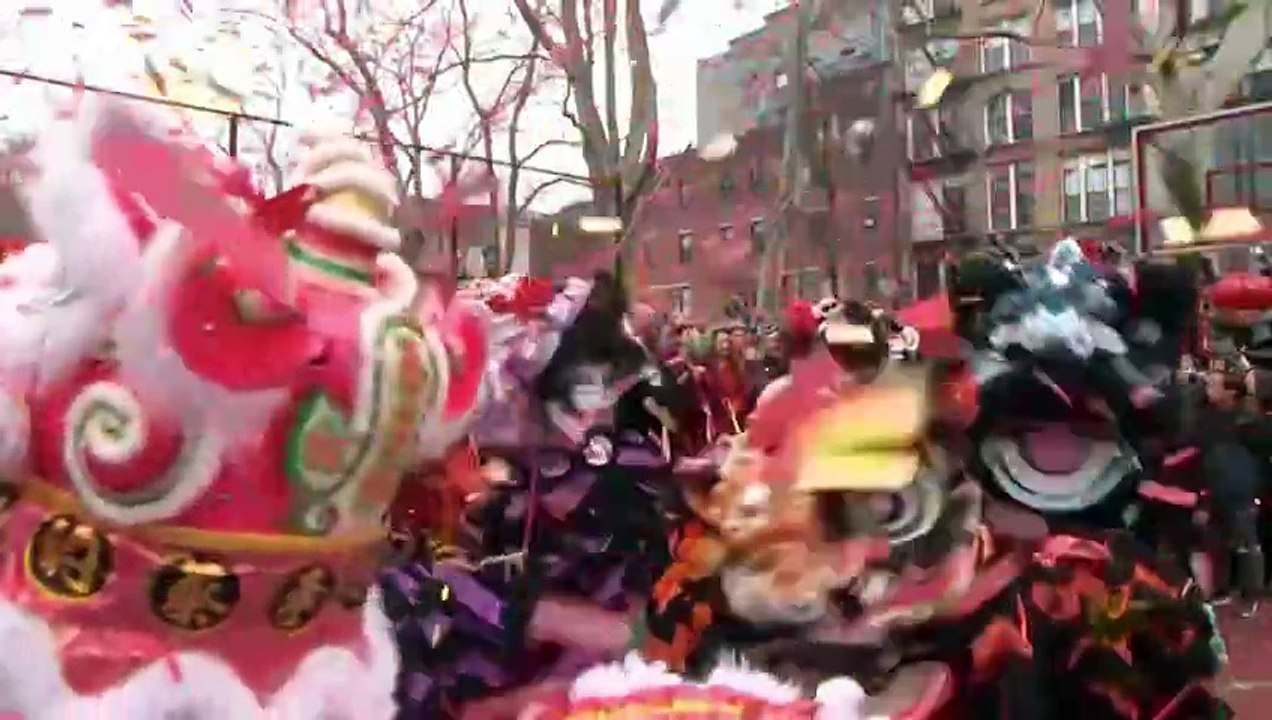 New York celebrates the Year of the Dragon