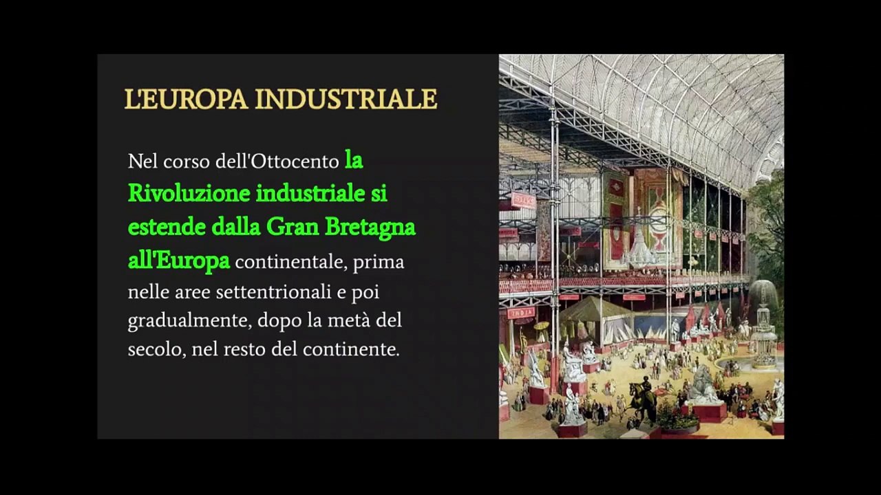 L'industrializzazione in Europa e la nascita della Questione sociale
