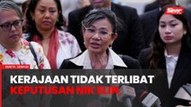 Kerajaan sekali lagi terima tempias keputusan petisyen Nik Elin