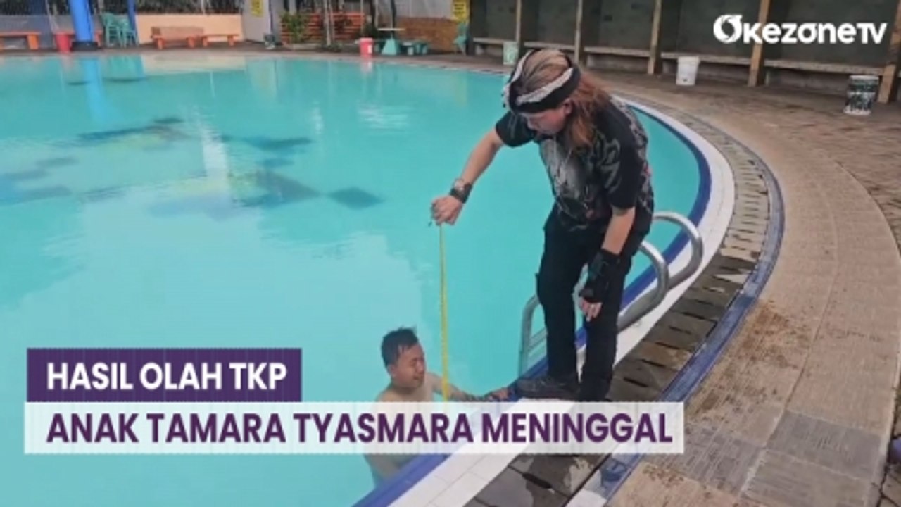 Kolam Renang TKP Anak Tamara Tyasmara Tewas Sedalam 1,5 Meter, Begini Kondisinya