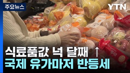 식료품값 넉 달째 6%대...상반기 물가 우려↑ / YTN
