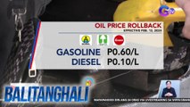 Price rollback sa ilang oil products, posibleng ipatupad bukas | BT