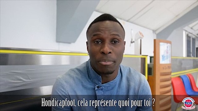 Razak Boukari parrain d'Hondicapfoot