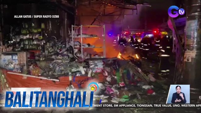 Sunog, sumiklab sa isang palengke sa Brgy. Bago Bantay, Quezon City | BT