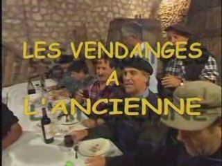 Les vendanges a l'ancienne