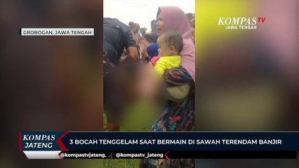 3 Bocah Tenggelam Saat Bermain di Sawah Terendam Banjir