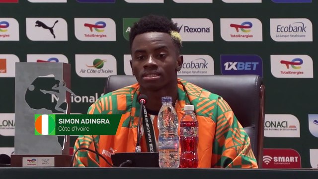 Adingra : Très fier du groupe