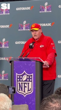 Andy Reid Laughs Off Sideline Incident With Travis Kelce