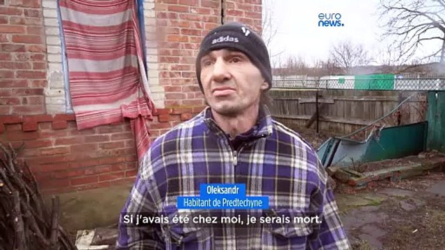 En Ukraine, dans la région de Donets'k, des habitants refusent de quitter leurs maisons