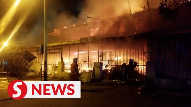 Paralysed nonagenarian dies after fire destroys shoplot in Sitiawan
