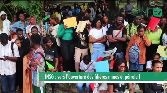 [#Reportage] INSG : vers l'ouverture des filières mines et pétrole !