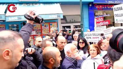 AKP binasına yürümek isteyen emeklilere engelleme: Sefalet içinde bir yaşamı dayatıyorlar...