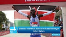 Décès du recordman mondial du marathon kényan Kelvin Kiptum.