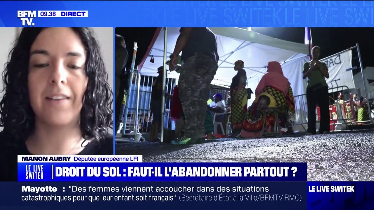Manon Aubry, députée européenne LFI, sur la fin...