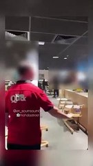 Schiltigheim: Les images choc de la bagarre à coups de couteaux hier soir dans un Quick qui a fait plusieurs blessés - Regardez