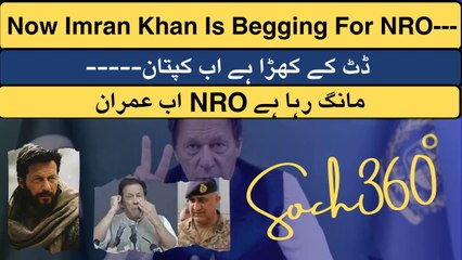 Now Imran Khan Is Begging For NRO-ڈٹ کے کھڑا ہے اب کپتان