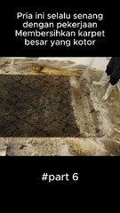 pekerjaan membersihkan karpet yang menyenangkan #part6