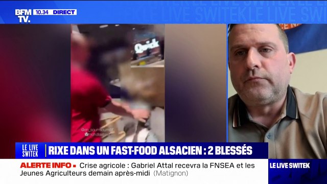 Sylvain André, secrétaire départemental adjoint Alliance Police nationale du Bas-Rhin, sur la rixe en Alsace: On est sur un déchaînement de violence