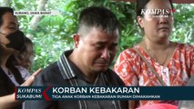 Tiga Anak Korban Kebakaran Rumah Dimakamkan