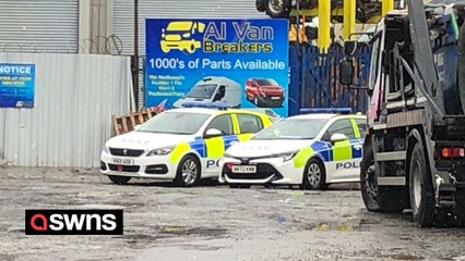 Two men arrested after boy, 17, died in a workplace accident on industrial estate