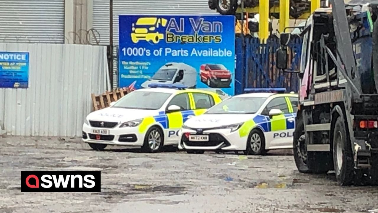 Two men arrested after boy, 17, died in a workplace accident on industrial estate