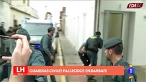 Así ha sido la llegada de los detenidos por asesinar a los Guardias Civiles en Barbate