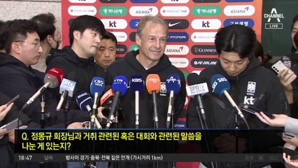 클린스만 감독, 패인 분석 대신 미국 갔다