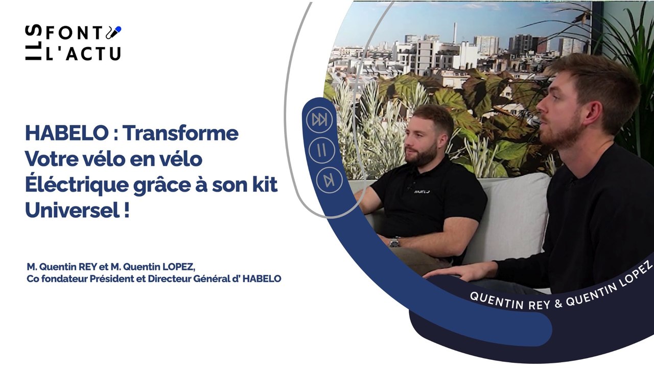 HABELO : Transforme votre vélo en vélo électrique grâce à son kit Universel