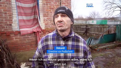 Täglich unter Beschuss: Die letzten Einwohner von Predtechyne