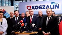 Konferencja prasowa Koalicji Obywatelskiej w Koszalinie