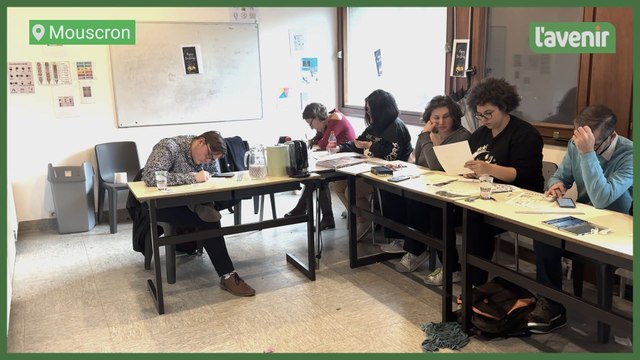 Le projet Regards Croisés est organisé par le centre Fedasil de Mouscron et réunit ses résidents et les bénéficiaires du CPAS