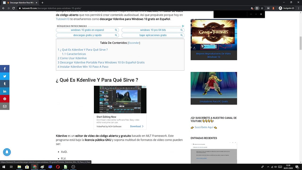 Como Instalar Editor De Vídeo Kdenlive En Windows 10 Paso A Paso