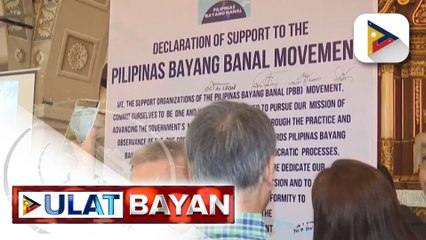 Pilipinas Bayang Banal Movement, itinatag ngayong araw