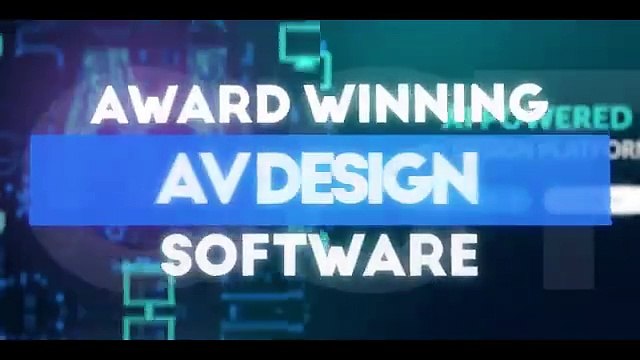 Audio Visual AV Design Software for System Integrators