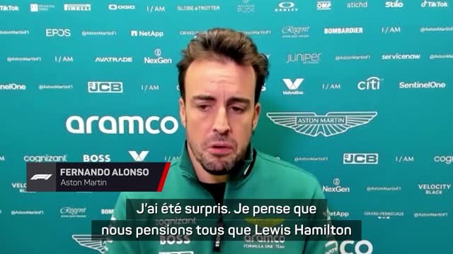 Formule 1 - Alonso commente le départ d’Hamilton à Ferrari