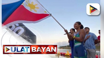 Kim Mangrobang at Edward Macalalad, nanguna sa 5150 CamSur Triathlon 2024