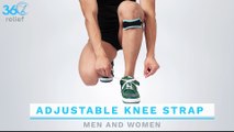 Patella Tendon Strap | Men & Women Knee Strap | Adjustable Knee Support