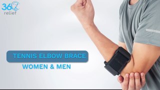 Tennis Elbow Strap | Elbow Strap | Golfer Elbow Strap | Pain Management | Stability