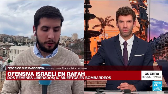 Informe desde Jerusalén: Israel rescata a dos rehenes en Gaza con ataques que matan a 67 palestinos