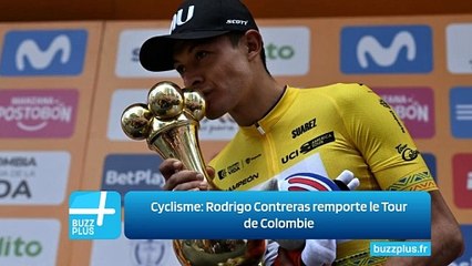 Cyclisme: Rodrigo Contreras remporte le Tour de Colombie